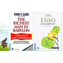 Combo 2 quyển: Người Giàu Có Nhất Thành Babylon + Đạo – Con Đường Không Lối (Tặng kèm bookmark danh ngôn hình voi)