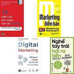 Combo 4 Cuốn Sách : 16 Chiến Lược Kinh Doanh Thay Đổi Cuộc Đời + Marketing Điểm Bán + Dig