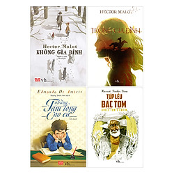 Combo Không Gia Đình – Trong Gia Đình – Những Tấm Lòng Cao Cả – Túp Lều Bác Tom (Tái Bản)