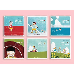 Sách Ehon – Chơi Thể Thao Cùng Kenta (Combo 6 cuốn)