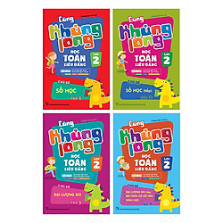 Combo Cùng Khủng Long Học Toán Siêu Đẳng Lớp 2 (Tặng Kèm Sổ Tay Ma Thuật A4)
