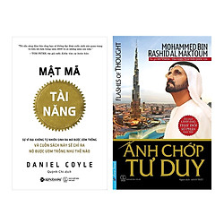 Combo Sách Tư Duy – Kỹ Năng Sống : Mật Mã Tài Năng +  Ánh Chớp Tư Duy