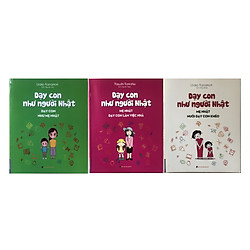 Combo dạy con như người Nhật( Bộ 3 cuốn)