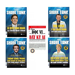 Combo 4 Cuốn America Shark Tank Tặng Kèm Cuốn Đọc Vị Bất Kỳ Ai (Tái Bản)