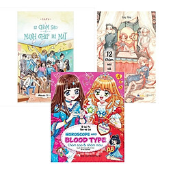 Combo 12 Chòm Sao: Chòm Sao & Nhóm Máu + 12 Chòm Sao Và Mảnh Ghép Bí Mật + 12 Chòm Sao Và Một Ngày Ở Địa Ngục