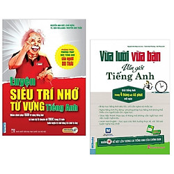 Combo Bứt Phá Tiếng Anh : Luyện Siêu Trí Nhớ Từ Vựng Tiếng Anh +  Vừa Lười Vừa Bận Vẫn Gi
