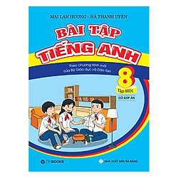 Bài Tập Tiếng Anh 8 – Tập 1 ( Có Đáp Án )