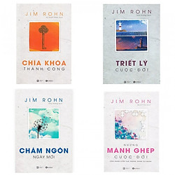 Combo 4 cuốn Chìa Khóa Thành Công + Châm Ngôn Ngày Mới + Triết Lý Cuộc Đời + Những Mảnh G