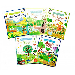 Usborne My First Book About – bộ 5 cuốn sticker
