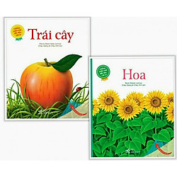 Combo 2 cuốn Những Khám Phá Đầu Tiên Của Tớ: Hoa + Trái Cây ( Tặng kèm bookmark thiết kế