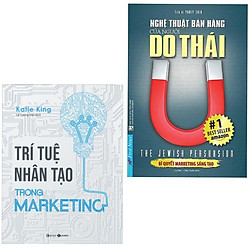 Combo 2 Cuốn Sách Kinh Doanh: Trí Tuệ Nhân Tạo Trong Marketing + Nghệ Thuật Bán Hàng Của