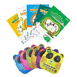 Combo Easy English Writing For Kids (Tặng Kèm Bộ 6 Tập Sách Thiếu Nhi Cùng Gấu Học Tiếng
