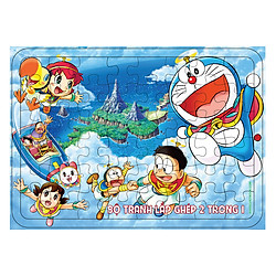 Bộ Tranh Lắp Ghép 2 Trong 1 – Bé Tự Tô Màu 12