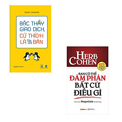 Bộ 2 cuốn sách nên đọc để giao dịch và đàm phán thành công: Bạn Có Thể Đàm Phán Bất Cứ Đi