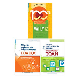 Combo Vitamin Khối A: Toán – Lý – Hóa (Tặng Kèm Nhật Kí Hành Trình Luyện Thi)