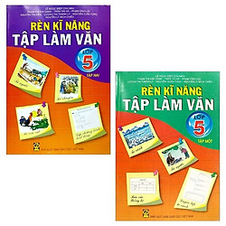 Combo Rèn Kĩ Năng Tập Làm Văn 5: Tập 1 Và 2 (Bộ 2 Tập)