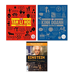 Combo Khái Lược Những Tư Tưởng Lớn Tâm Lý Học Và Kinh Doanh Tặng Kem Cuốn Einstein – Đời