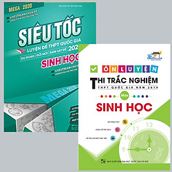 Combo Mega 2020 siêu Tốc Luyện Đề THPT Quốc Gia 2020 Sinh học – Ôn Luyện Thi Trắc Nghiệm