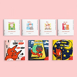 Combo 7 cuốn sách Ehon Chơi cùng cáo Ken và Điều kỳ diệu của cảm xúc