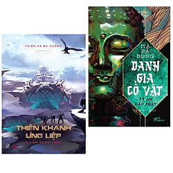 Combo 2 cuốn sách giả tưởng phiêu lưu huyền bí:  Danh Gia Cổ Vật – Kỳ Án Đầu Phật +  Thiê