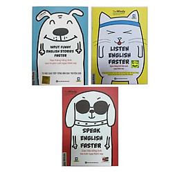 Combo 3 cuốn giao tiếp tiếng Anh  lưu loát+nghe tiếng Anh hiệu quả+ nạp thẳng tiếng Anh q