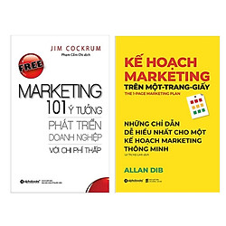 Combo 2 Cuốn Sách Về Marketing – Bán Hàng: Free Marketing – 101 Ý Tưởng Phát Triển Doanh