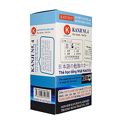 Bộ Katchup Flashcard Hán Tự Sơ Cấp – Kanji N5 – N4