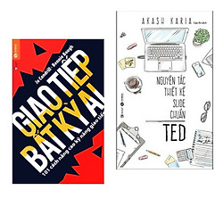 Combo Kỹ Năng Mềm Cho Mọi Người: Giao Tiếp Bất Kỳ Ai + Nguyên Tắc Thiết Kế Slide Chuẩn Te