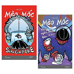 Combo Mèo Mốc – Hành Trình Tới Singapore (Tái Bản) + Hãy Ngắm Nhìn Bầu Trời (Tái Bản 2019