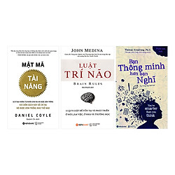 Combo Tìm Kiếm Và Phát Triển Tài Năng Của Bản Thân (Mật Mã Tài Năng + Luật Trí Não  + Bạn