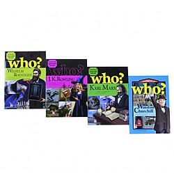 Sách Kiến thức – Bộ 4 cuốn – Danh nhân thế giới – Wilhelm Roentgen,J.k.Rowling,Karl Marx,Winston Churchill