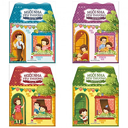 Combo Ngôi Nhà Yêu Thương: Con Yêu Bố + Con Yêu Mẹ + Con Yêu Tất Cả + Con Là Bé Ngoan (Bộ