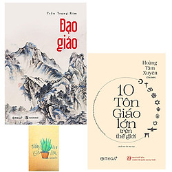 Combo Đạo Giáo và Mười Tôn Giáo Lớn Trên Thế Giới ( Tặng Kèm Sổ Tay )
