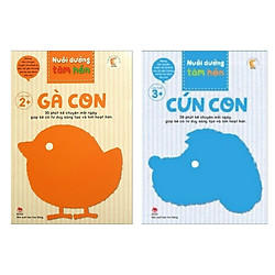 Combo truyện kể cho bé : Nuôi dưỡng tâm hồn – Gà con + Nuôi dưỡng tâm hồn -Cún con – Tặng