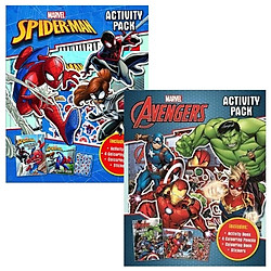 Combo Marvel Activity Pack: Spider-Man – Avengers