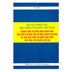 Sổ Tay Công Tác Mặt Trận Tổ Quốc Việt Nam