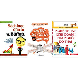 Combo Sách Lược Đầu Tư Của W. Buffett +  Nghệ Thuật Tinh Tế Của Việc “Đếch” Quan Tâm + Bí