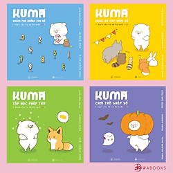 Ehon Nhật làm quen với môn toán  Kuma (2-6t)