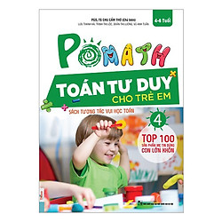 Combo 3 Cuốn Pomath Toán Tư Duy Cho Trẻ Em (Tặng kèm Booksmark)