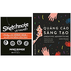 Combo Sách :  Sketchnote Lý Thuyết + Quảng Cáo Sáng Tạo
