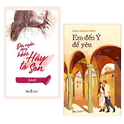 Combo Sách Kỹ Năng Sống :  Đời Ngắn Đừng Khóc Hãy Tô Son + Em Đến Ý Để Yêu