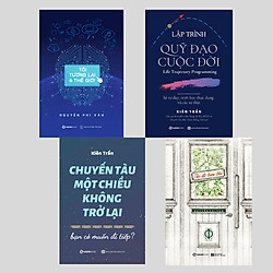 Combo: Chuyến Tàu Một Chiều Không Trở Lại + Lập Trình Quỹ Đạo Cuộc Đời + Tôi Đi Tìm Tôi +