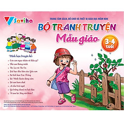 Bộ Tranh truyện mẫu giáo 3-4 tuổi – Theo chủ đề (tranh lật chữ A)