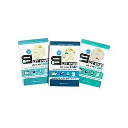 Combo 3 cuốn bứt phá điểm thi môn toán tập 1+2+3( tặng kèm sổ tay MC books)