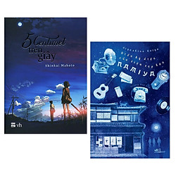 Combo Sách: 5 Centimet Trên Giây + Điều Kỳ Diệu Của Tiệm Tạp Hóa (2 cuốn – Tặng kèm bookm
