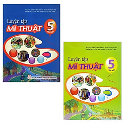 Combo Luyện Tập Mĩ Thuật 5: Tập 1 + Tập 2 (Bộ 2 Tập)
