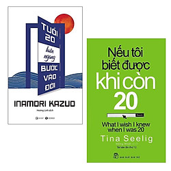 Combo 2 Cuốn Dành Cho Tuổi 20 : Nếu Tôi Biết Được Khi Còn 20 +  Tuổi Hai Mươi Hiên Ngang