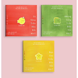 Combo Ehon Đi Đâu Thế – Bộ 3 Cuốn (Ehon Nhật Bản 0-6 Tuổi) – Kèm Sổ Tay Mini Siêu Dễ Thươ