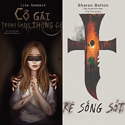 Combo 2 cuốn truyện trinh thám hồi hộp , gay cấn : Cô gái trong chiếc thùng gỗ + Kẻ sống