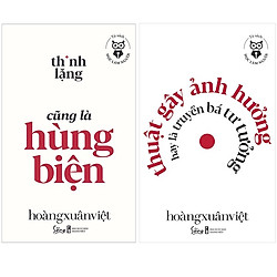 Combo Tủ Sách Học Làm Người : Thinh Lặng Cũng Là Hùng Biện + Thuật Gây Ảnh Hưởng Hay Là T